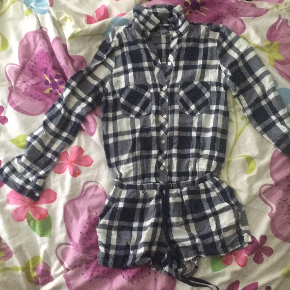 Flannel romper